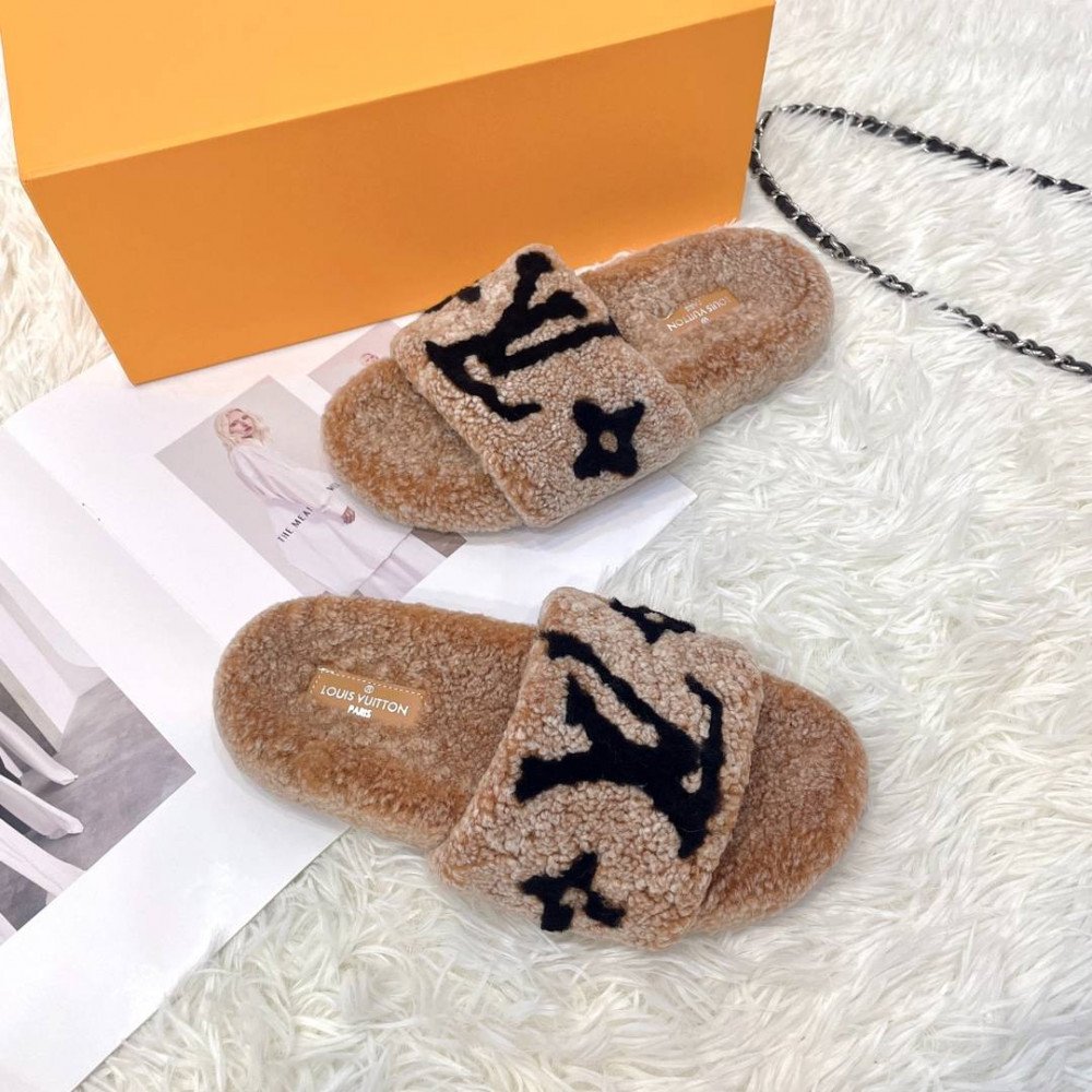 Furry slippers Furry slippers