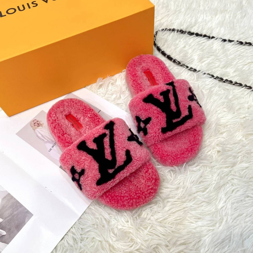 Furry slippers