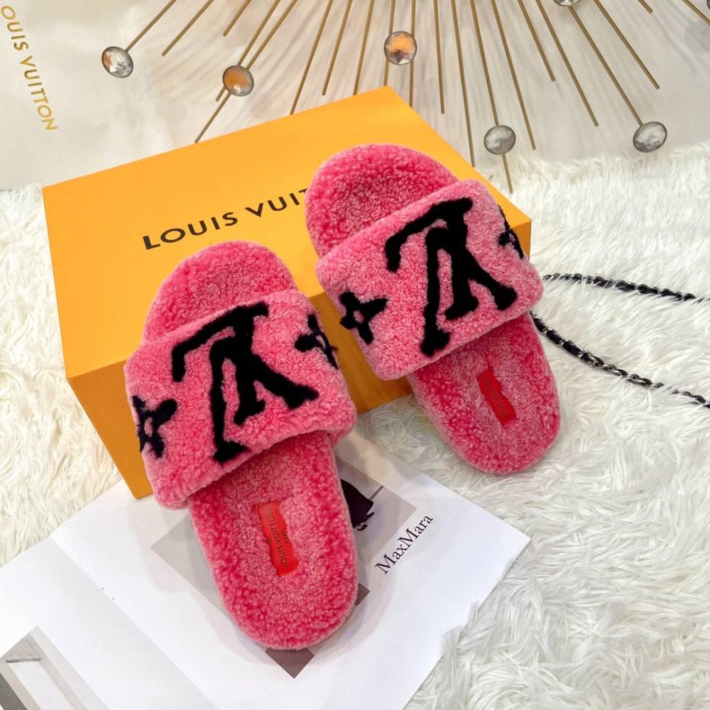 Furry slippers Furry slippers