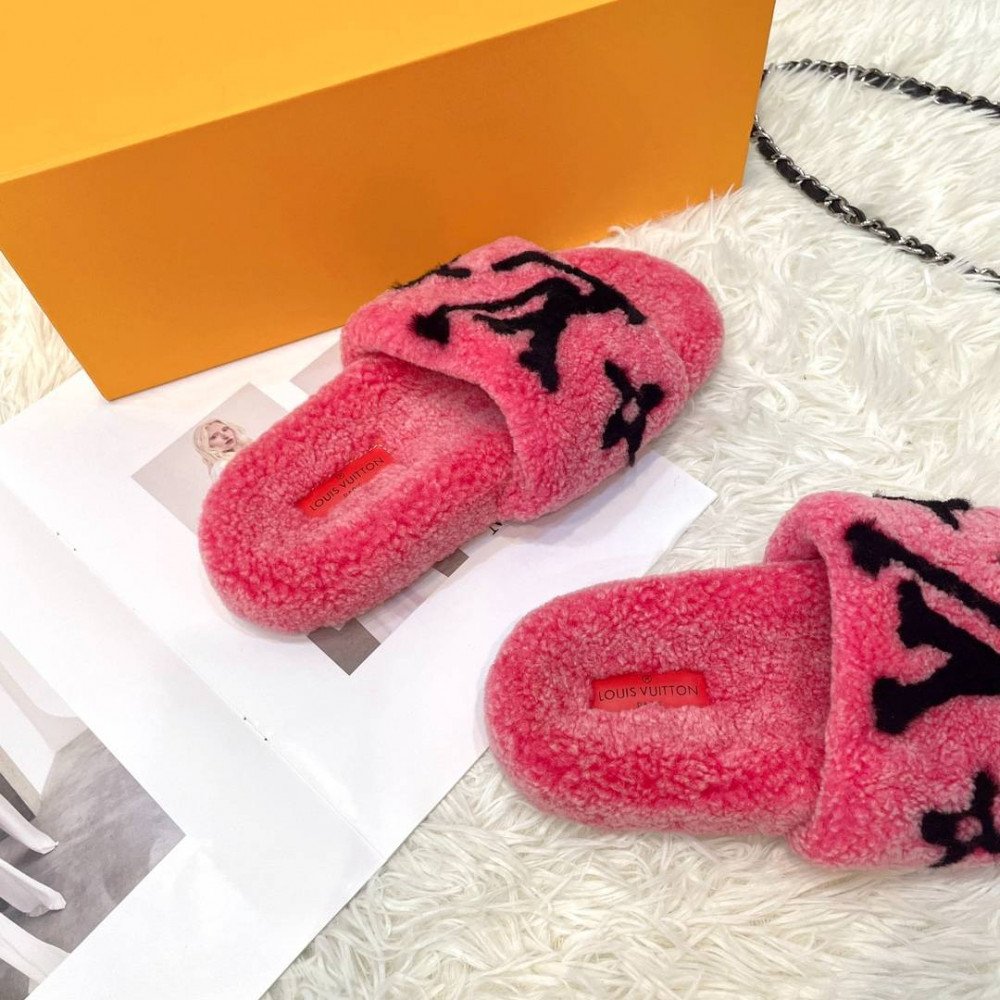 Furry slippers Furry slippers