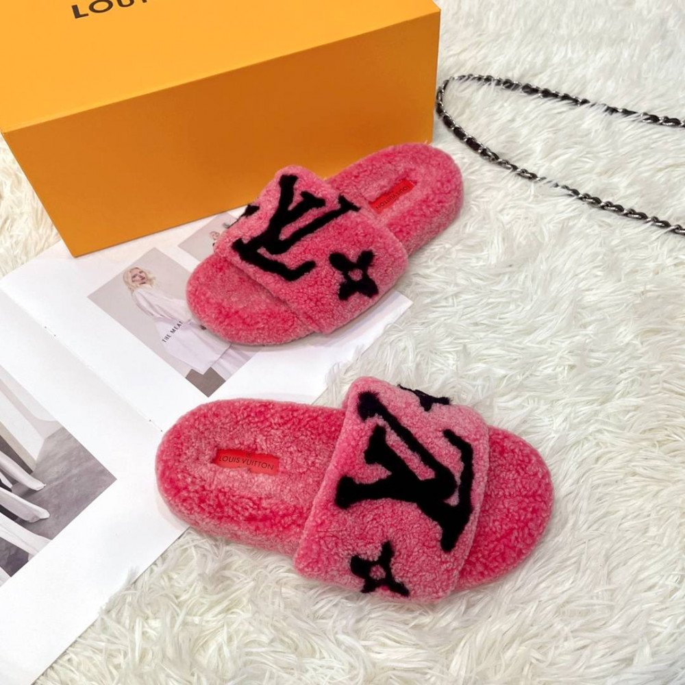 Furry slippers Furry slippers