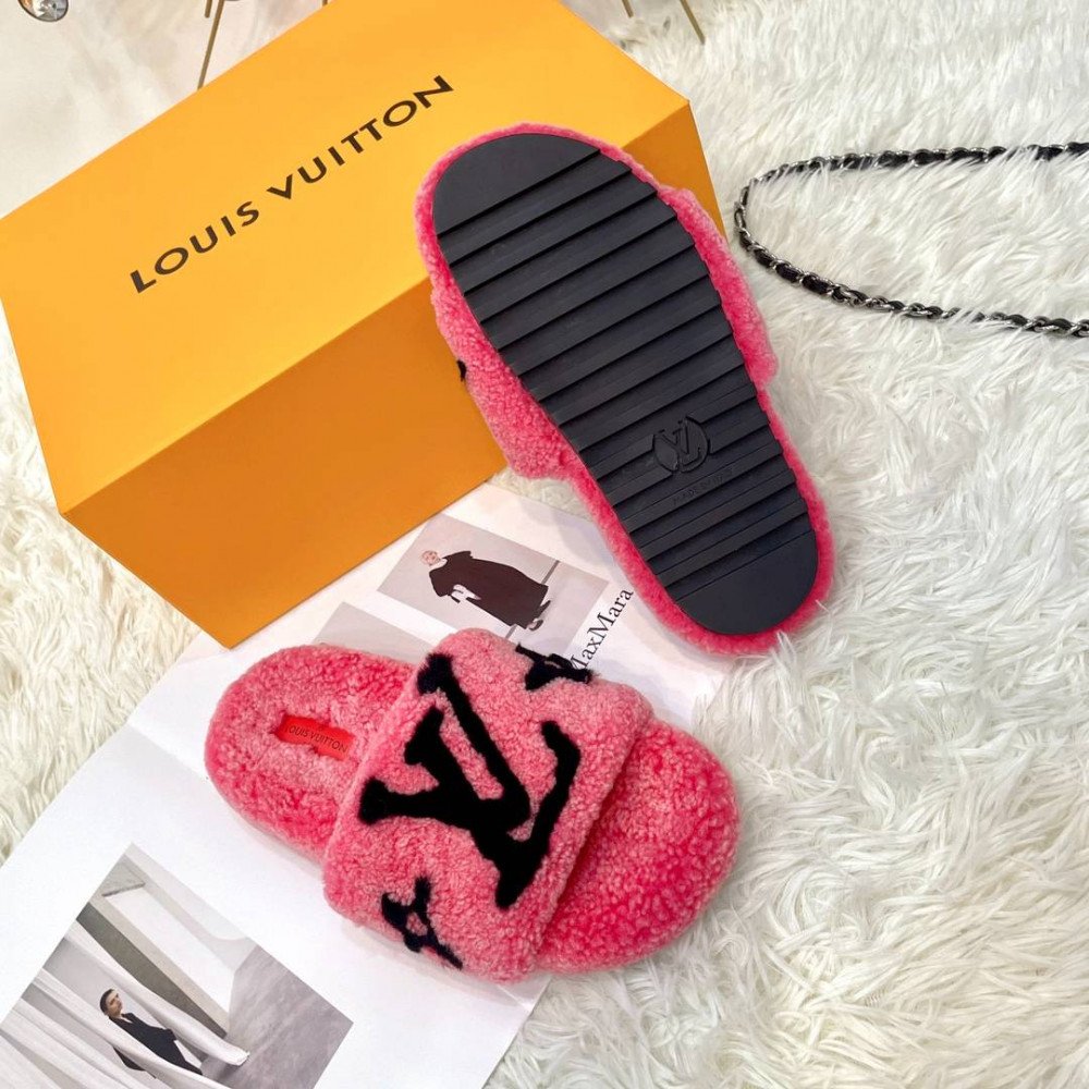 Furry slippers Furry slippers
