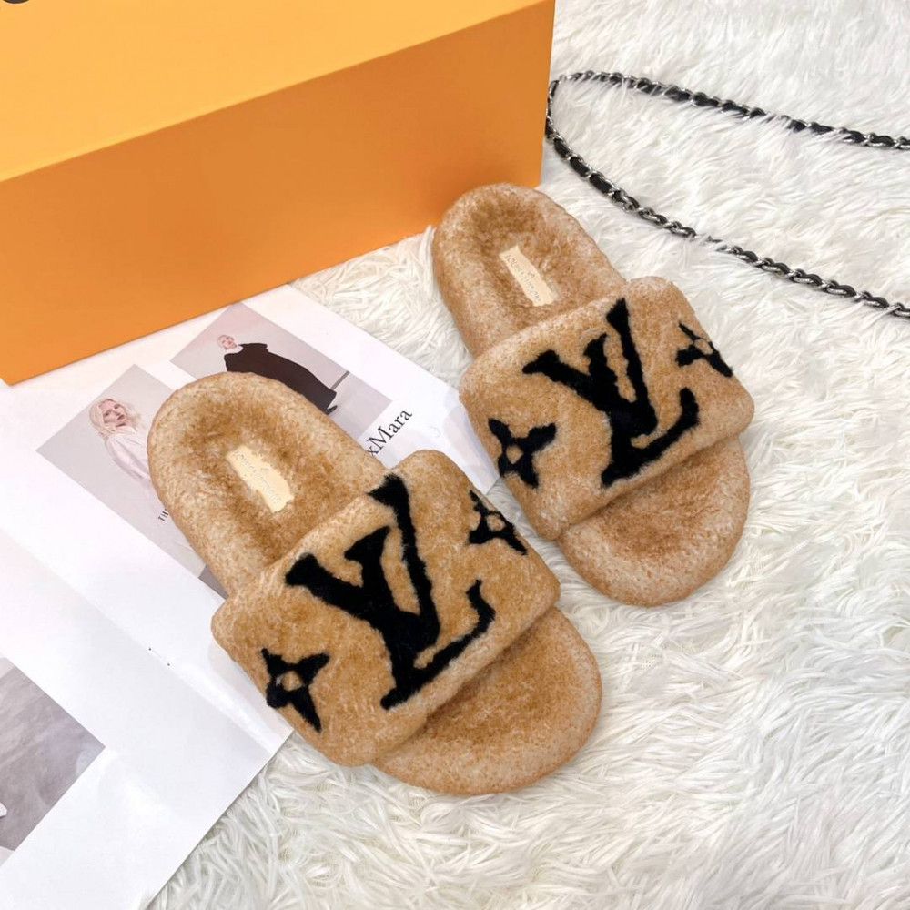 Furry slippers