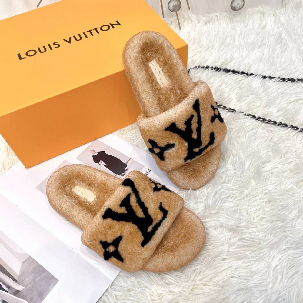 Furry slippers Furry slippers
