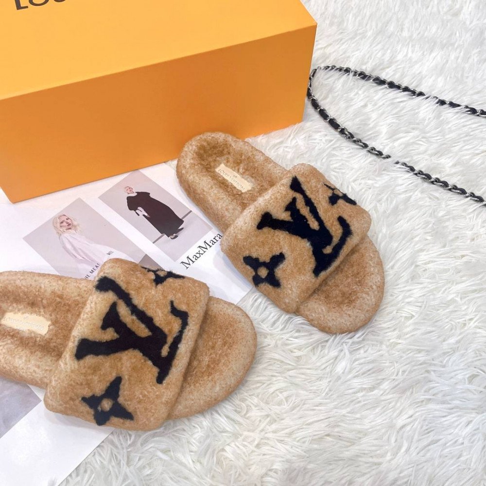 Furry slippers Furry slippers