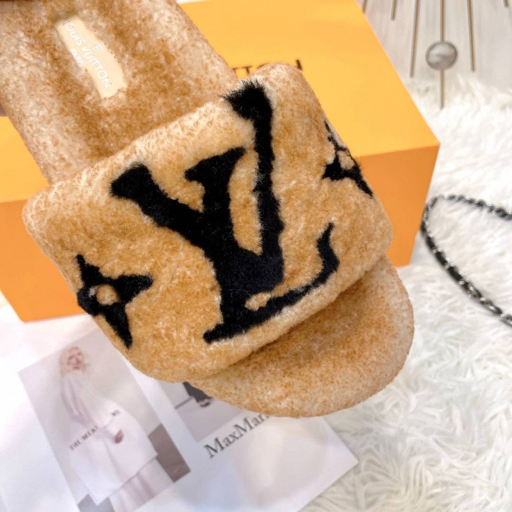 Furry slippers Furry slippers
