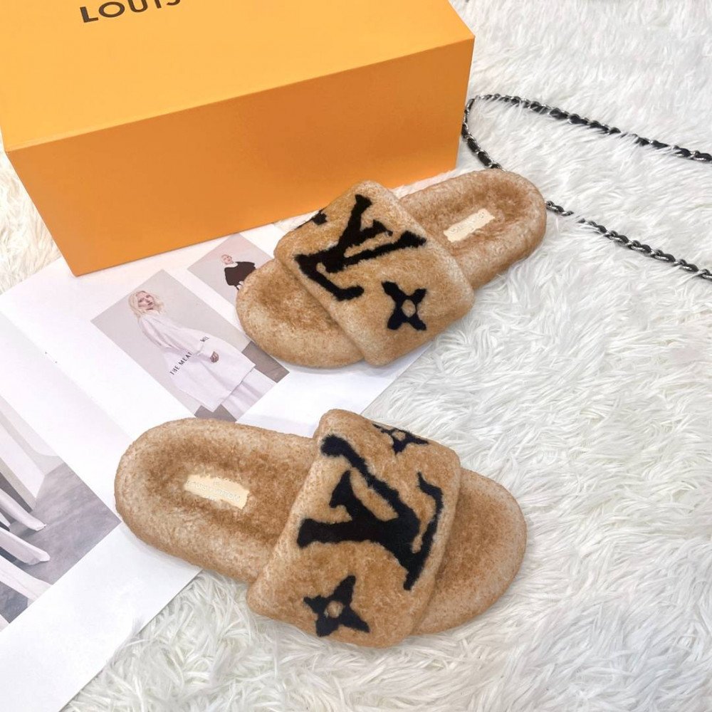Furry slippers Furry slippers