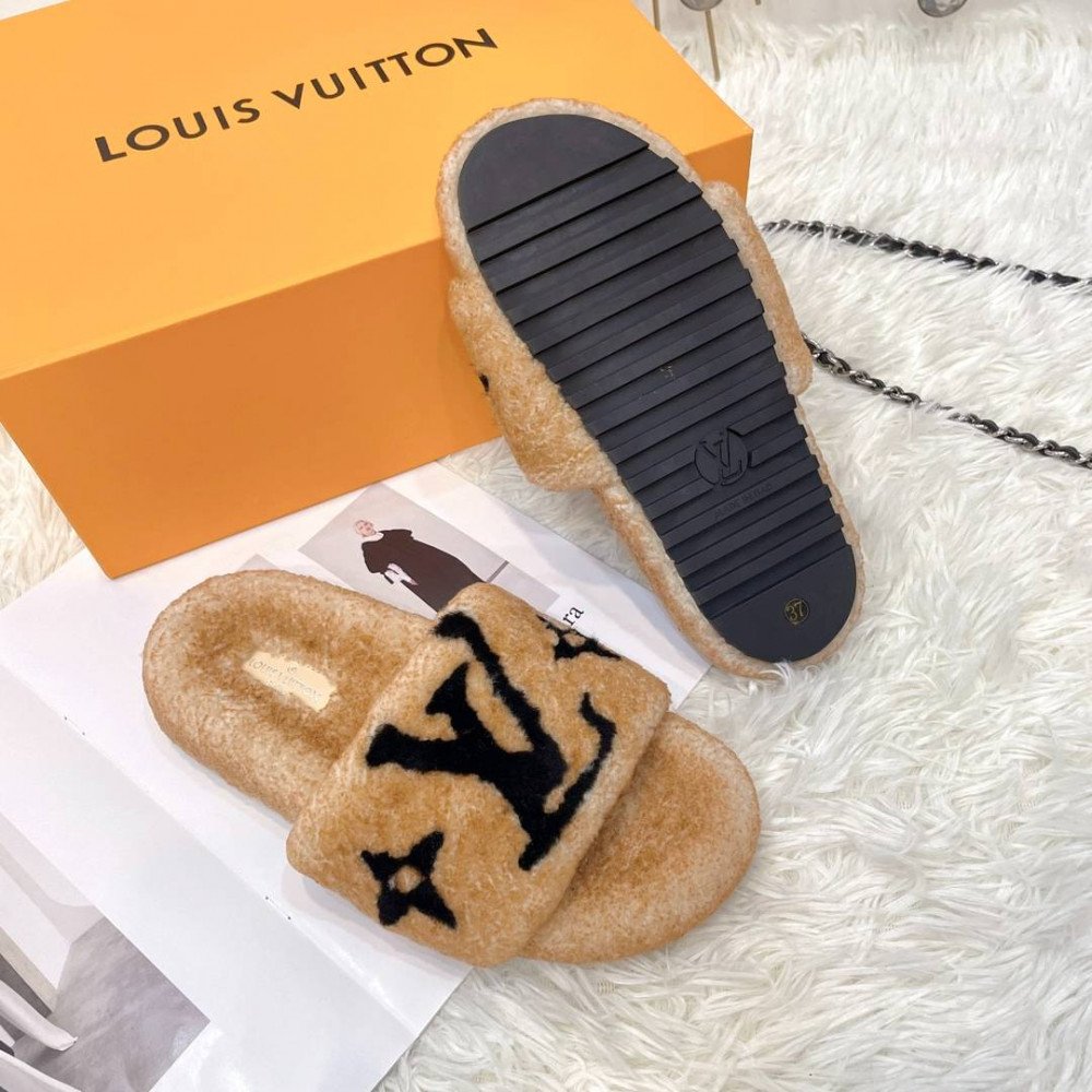 Furry slippers Furry slippers