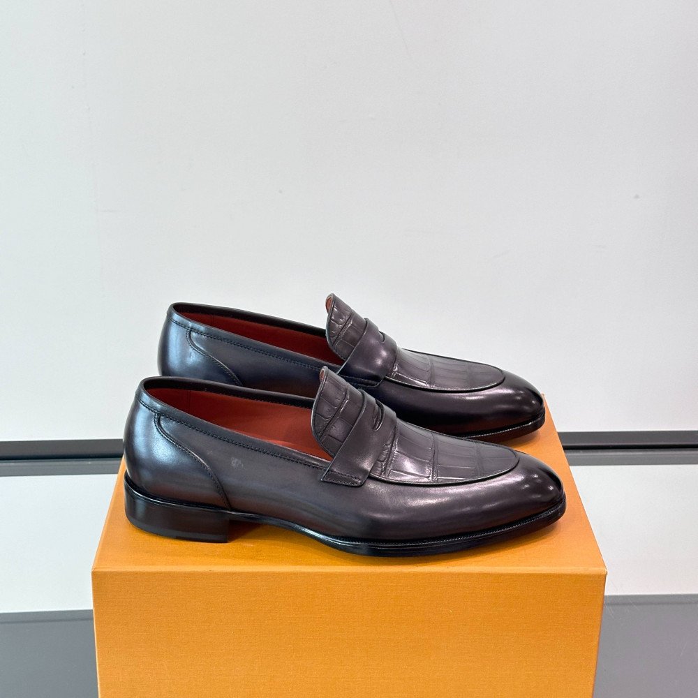lv leather shoes
