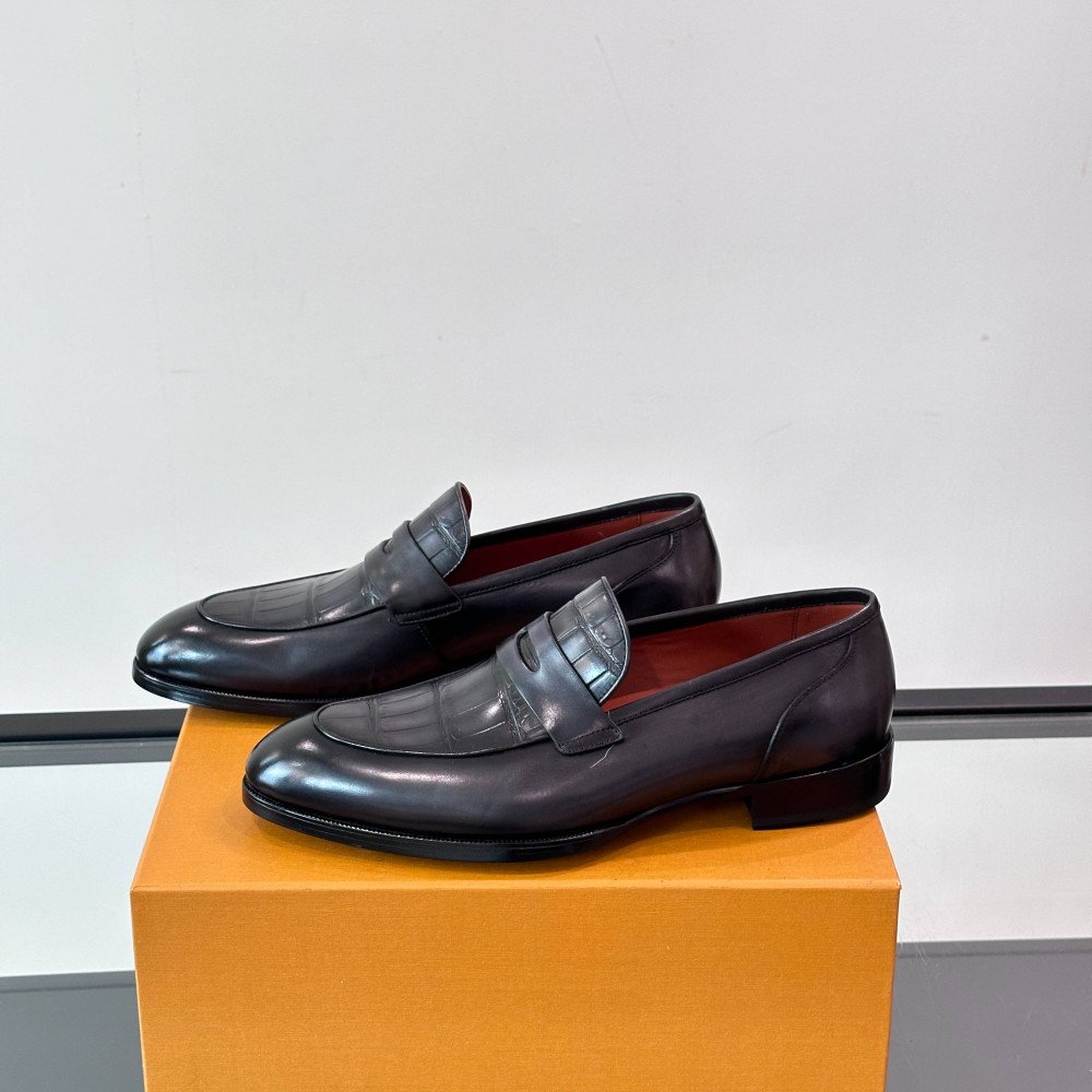 lv leather shoes