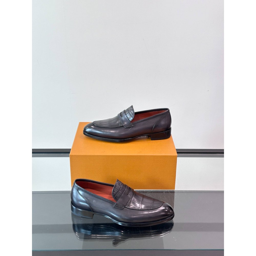 lv leather shoes