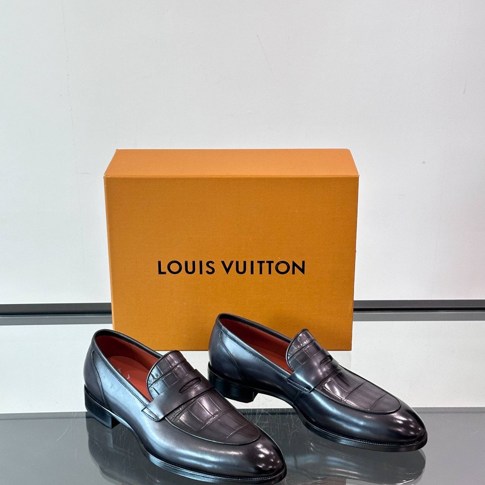 lv leather shoes