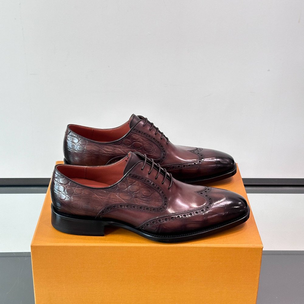 lv leather shoes