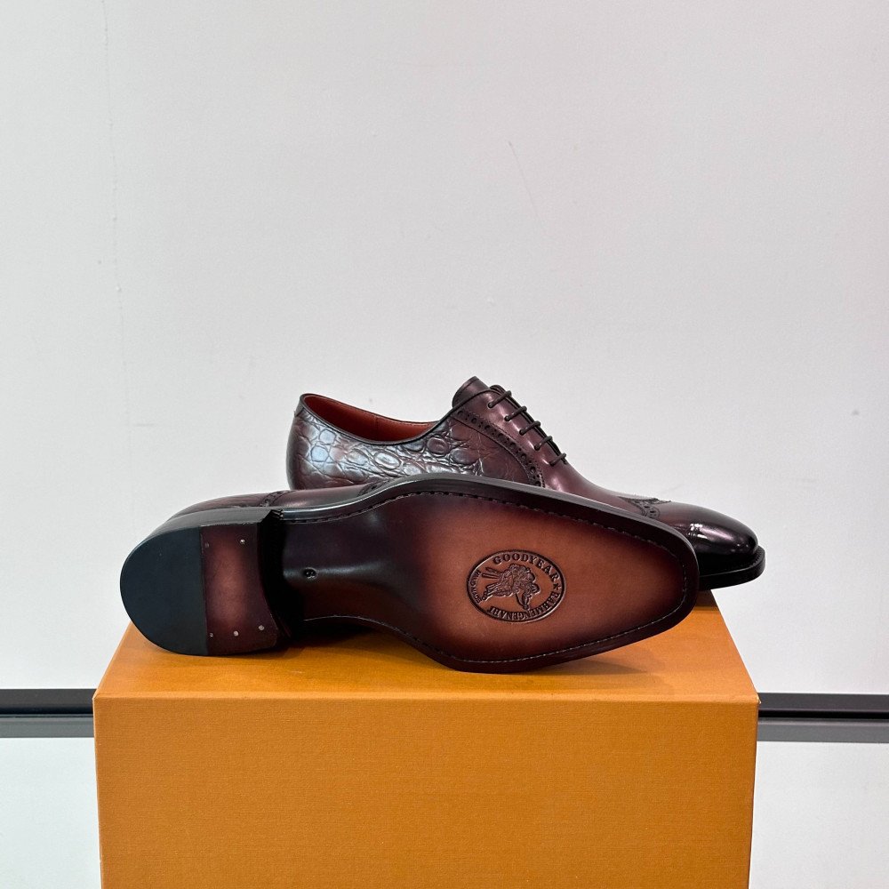 lv leather shoes
