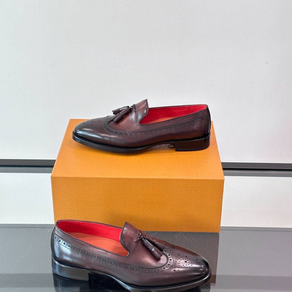 lv leather shoes