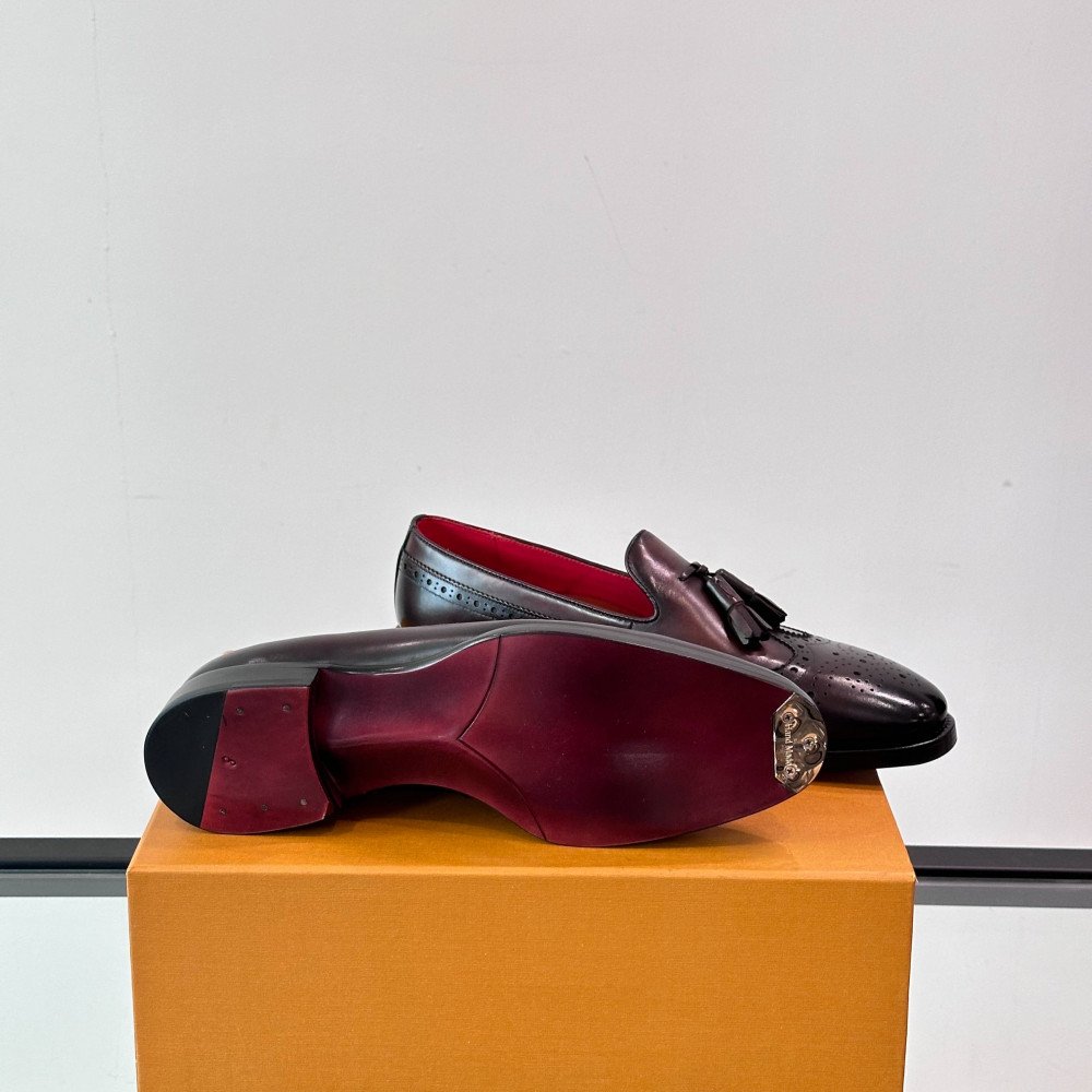 lv leather shoes