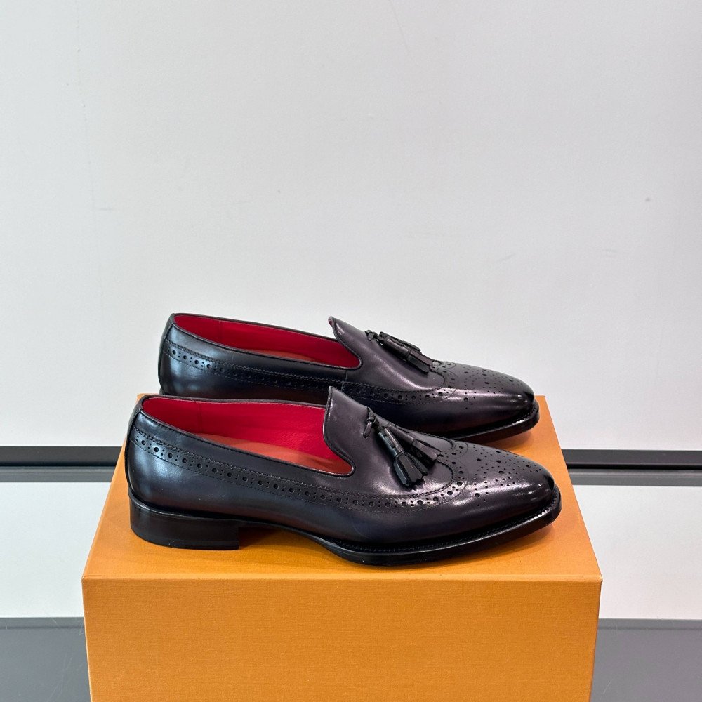 lv leather shoes