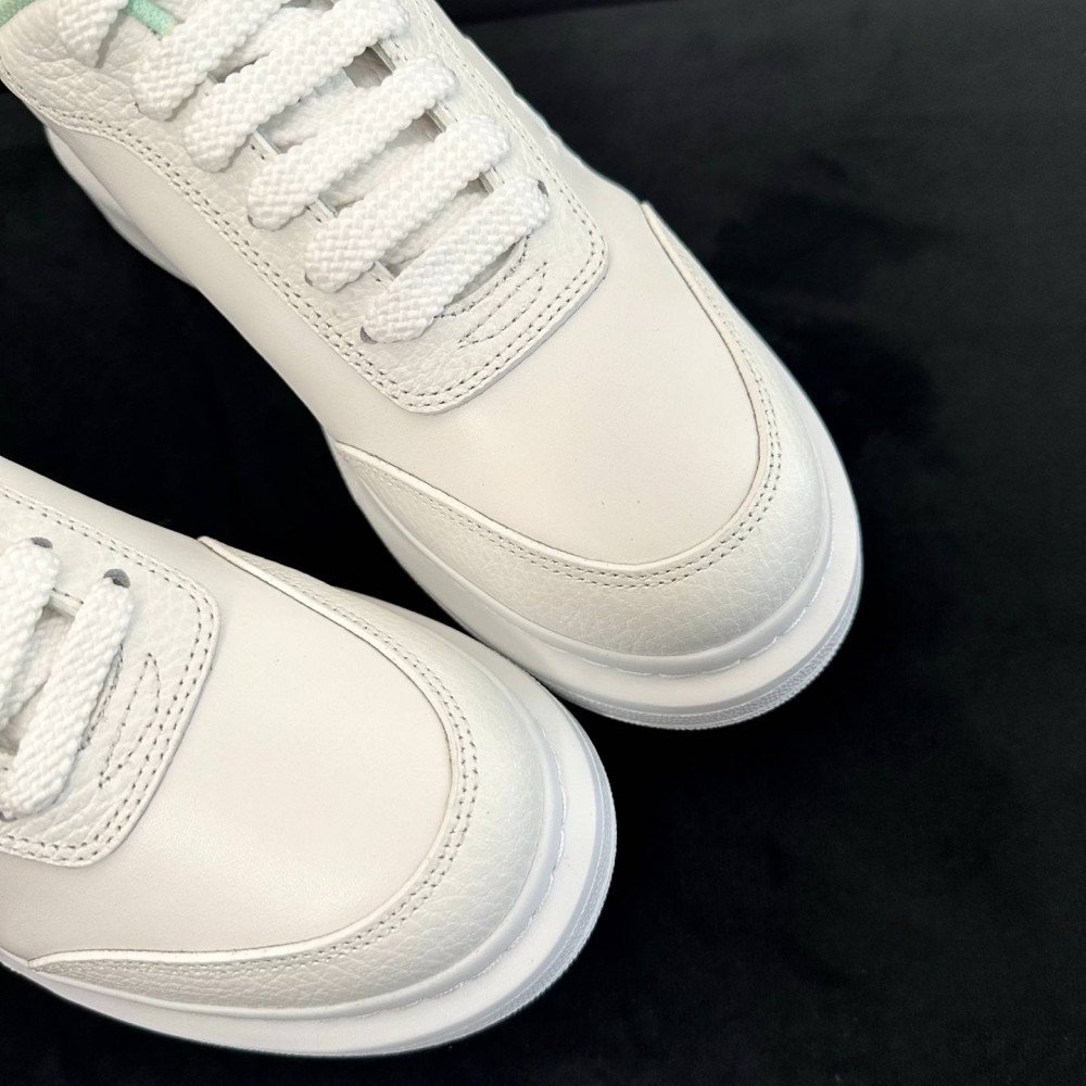White sneakers