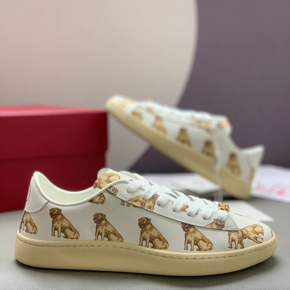 White sneakers