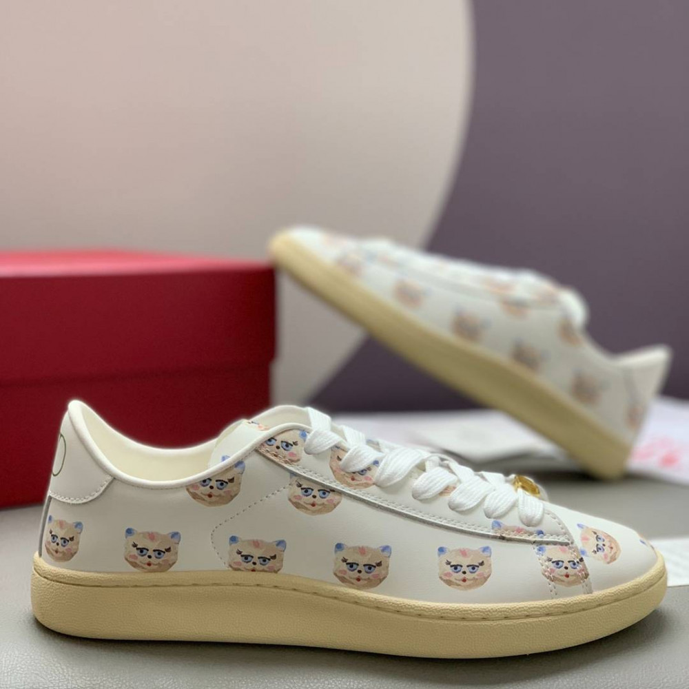 White sneakers
