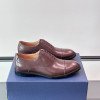 CD leather shoes