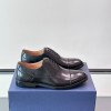 CD leather shoes